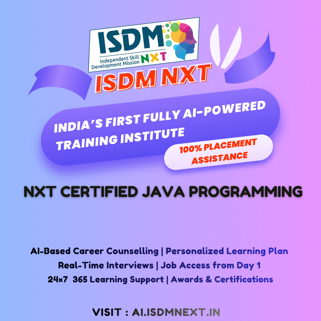 NxT Certified Java Programming