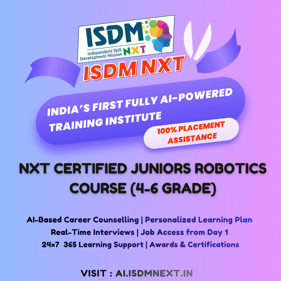 NxT Certified Juniors Robotics Course (4-6 Grade)