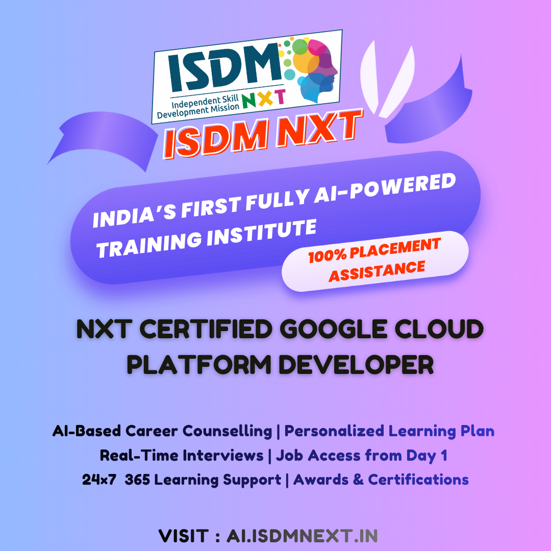 NxT Certified Google Cloud Platform Developer