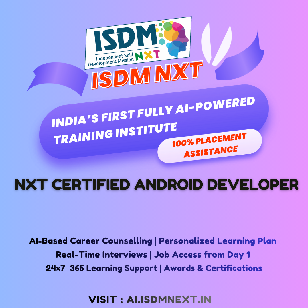 NxT Certified Android Developer