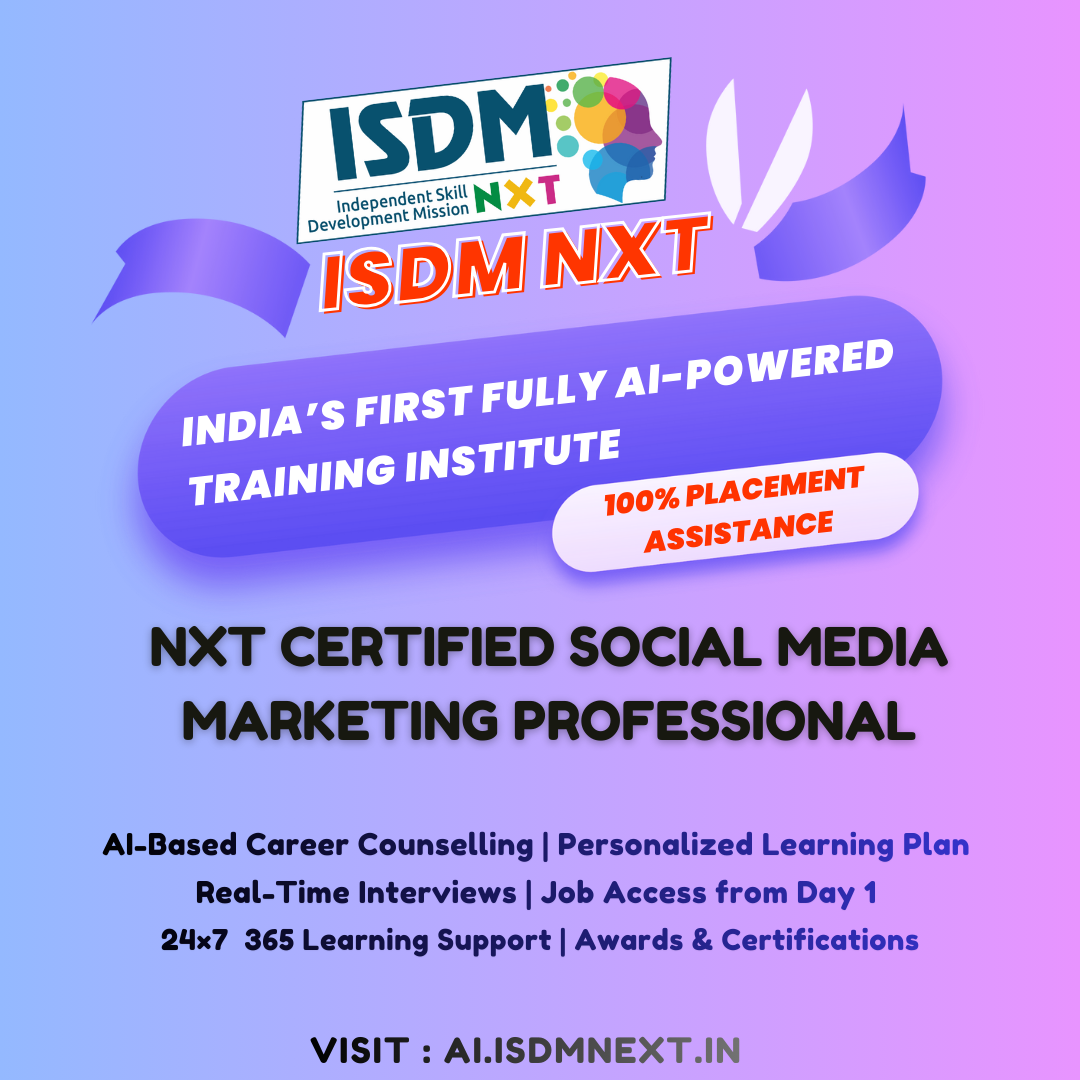 NxT Certified Social Media Marketing Professional